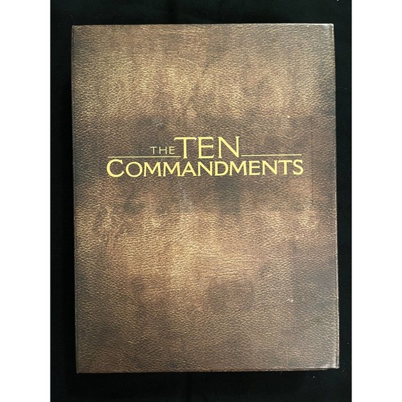 The Ten Commandments FYC DVD Box Set Stone Tablets Rare ABC Emmy 2006 Promo - Picture 1 of 9